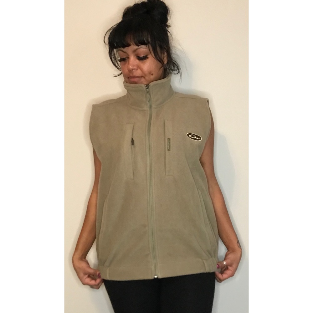 DRAKE WATER FOWL SYSTEMS LARGE TAN UNISEX VEST